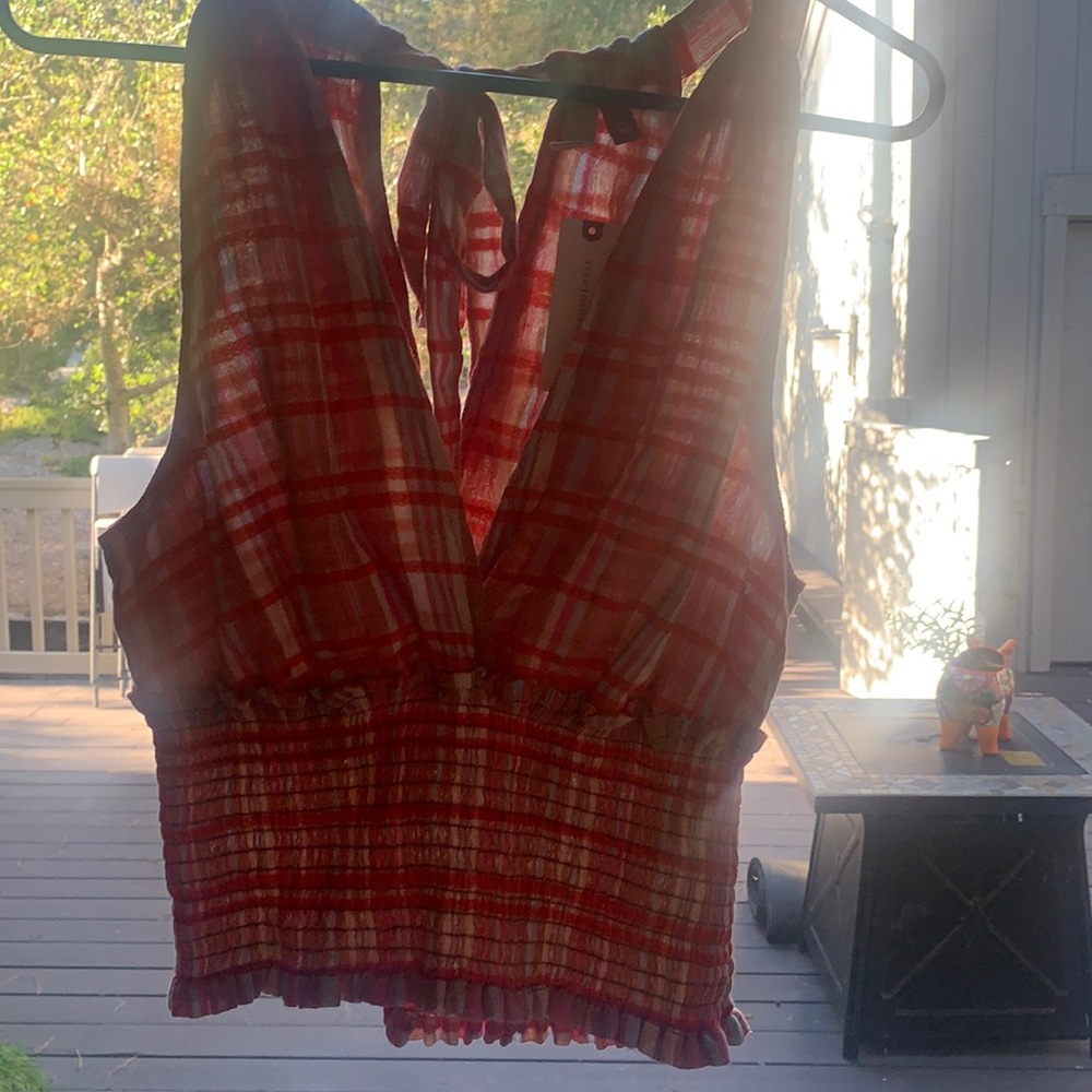 Anthropologie Cute Tie Top Tank